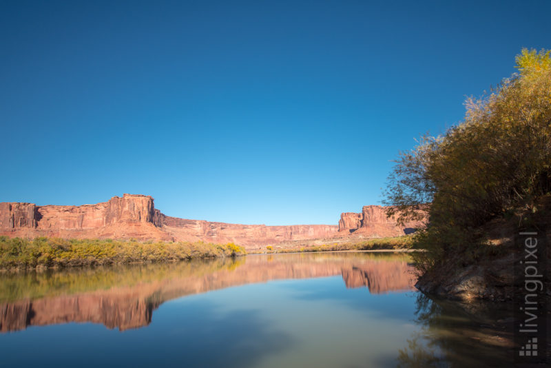 Reflektion auf dem Green River 