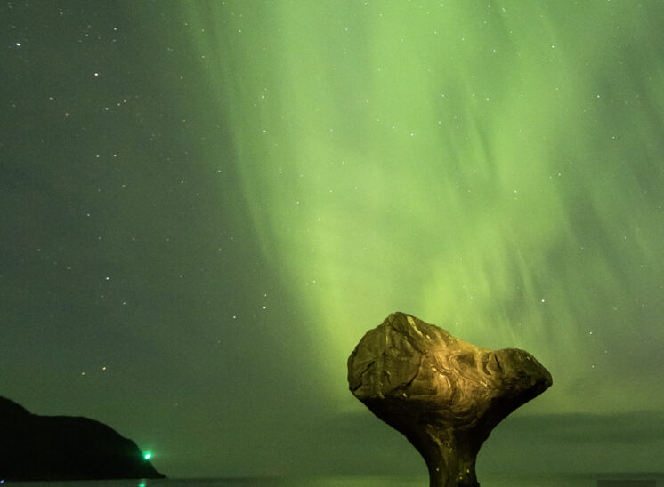 Polarlicht über dem Kannesteinen