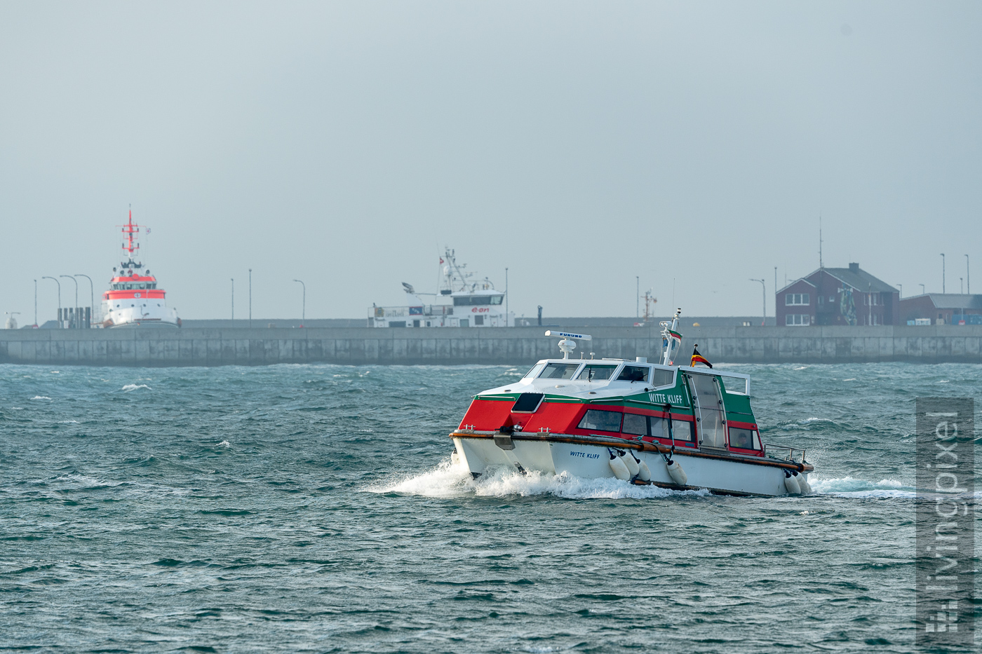 Überfahrt zur Düne