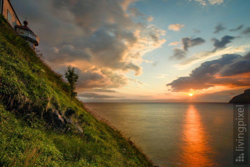 Sonnenuntergang am Leuchtturm