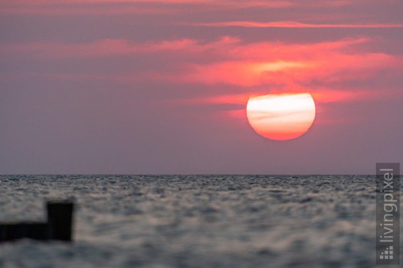 Sonnenuntergang am Graalibu Beach