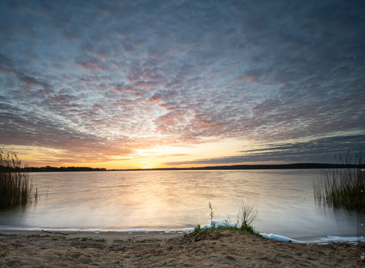 Sonnenaufgang am Plauer See