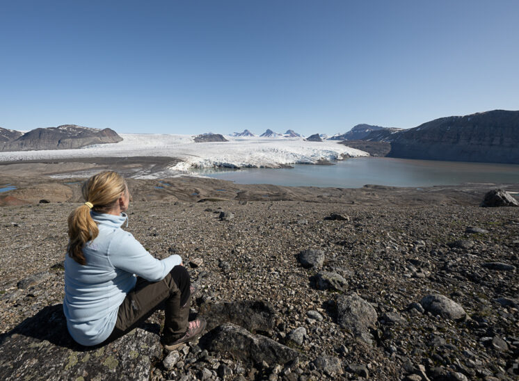 Blick vom Ossian Sarsfjellet