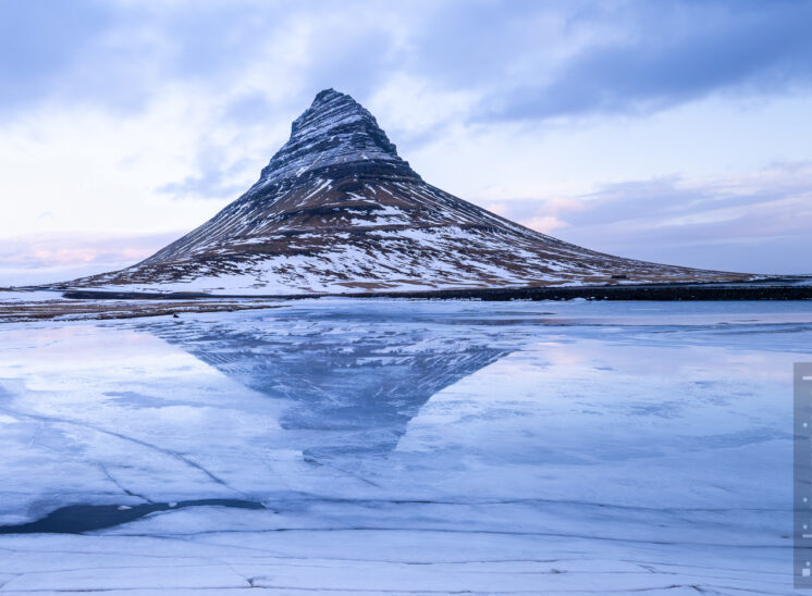 Kirkjufell Reflektion