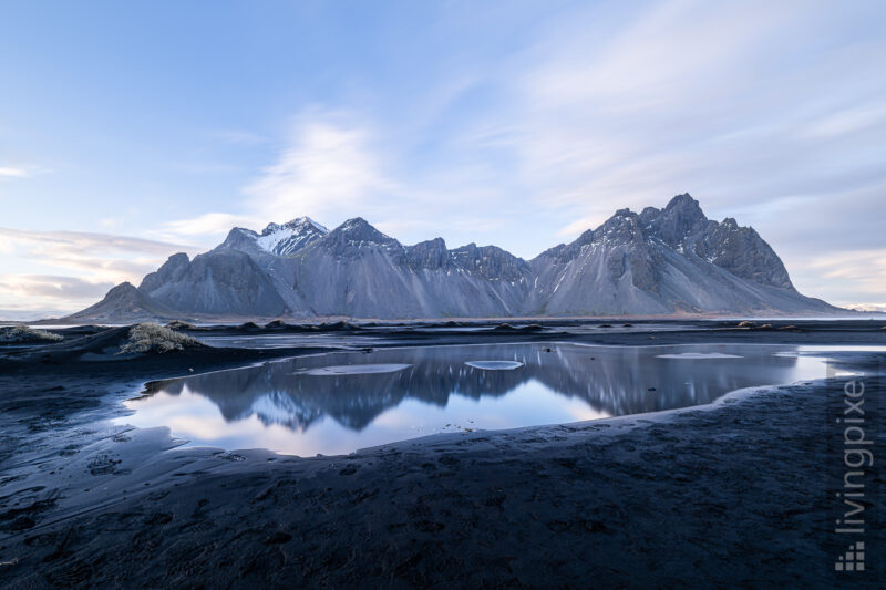 Vestrahorn im Sonnenuntergang