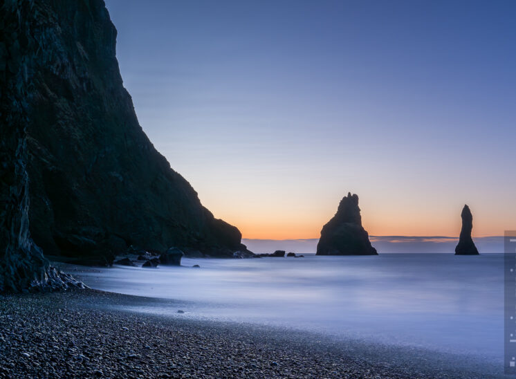 Sonnenaufgang am Black Beach