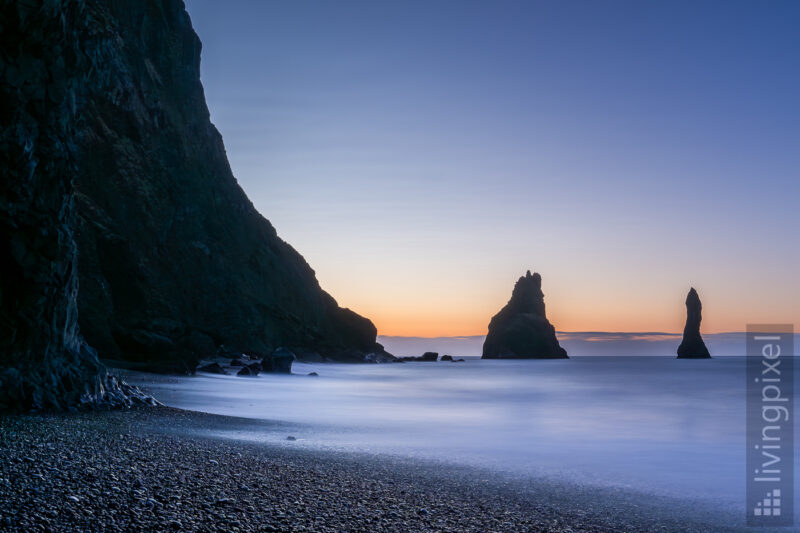 Sonnenaufgang am Black Beach